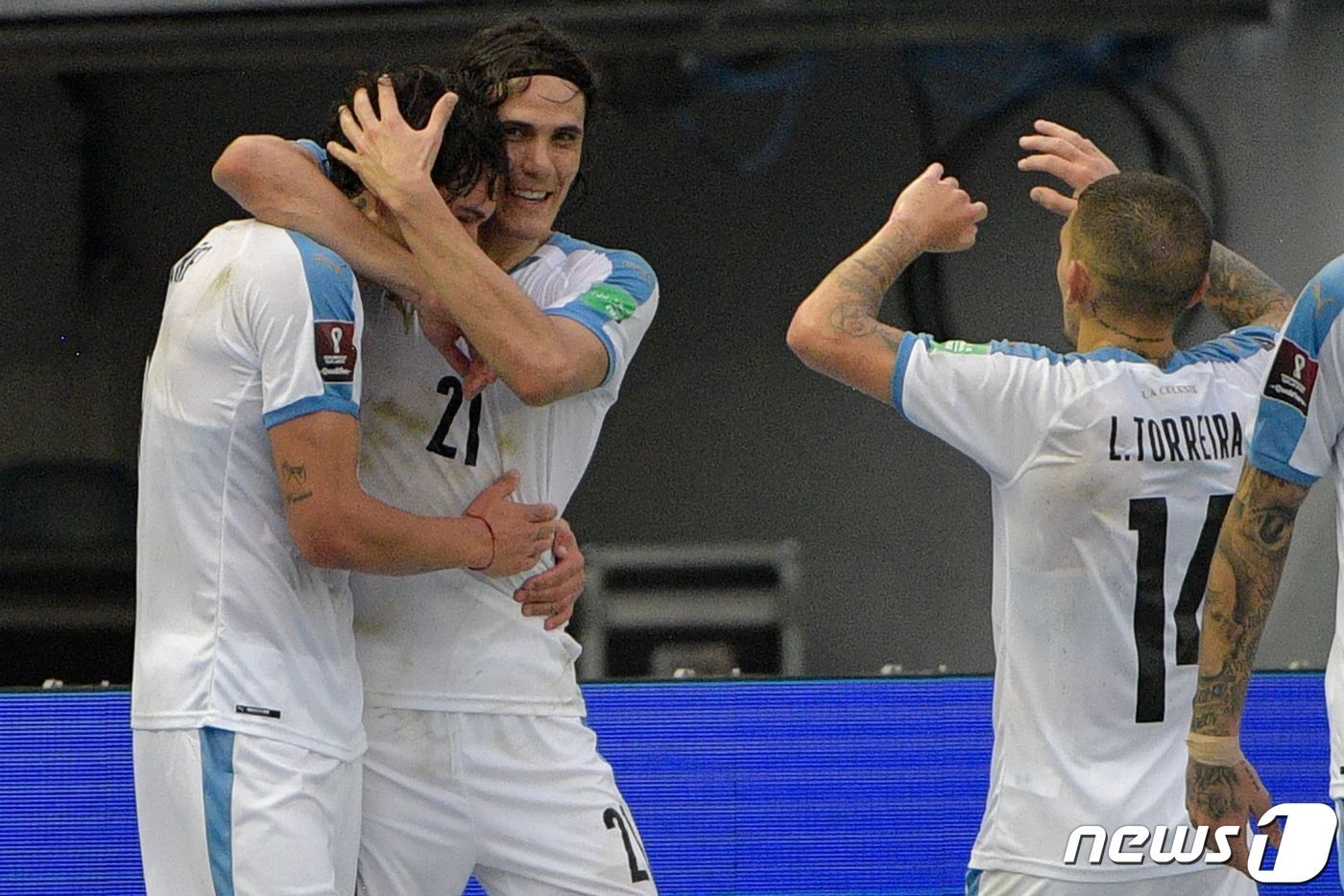 본문 이미지 - 우루과이 선수들ⓒ AFP=뉴스1