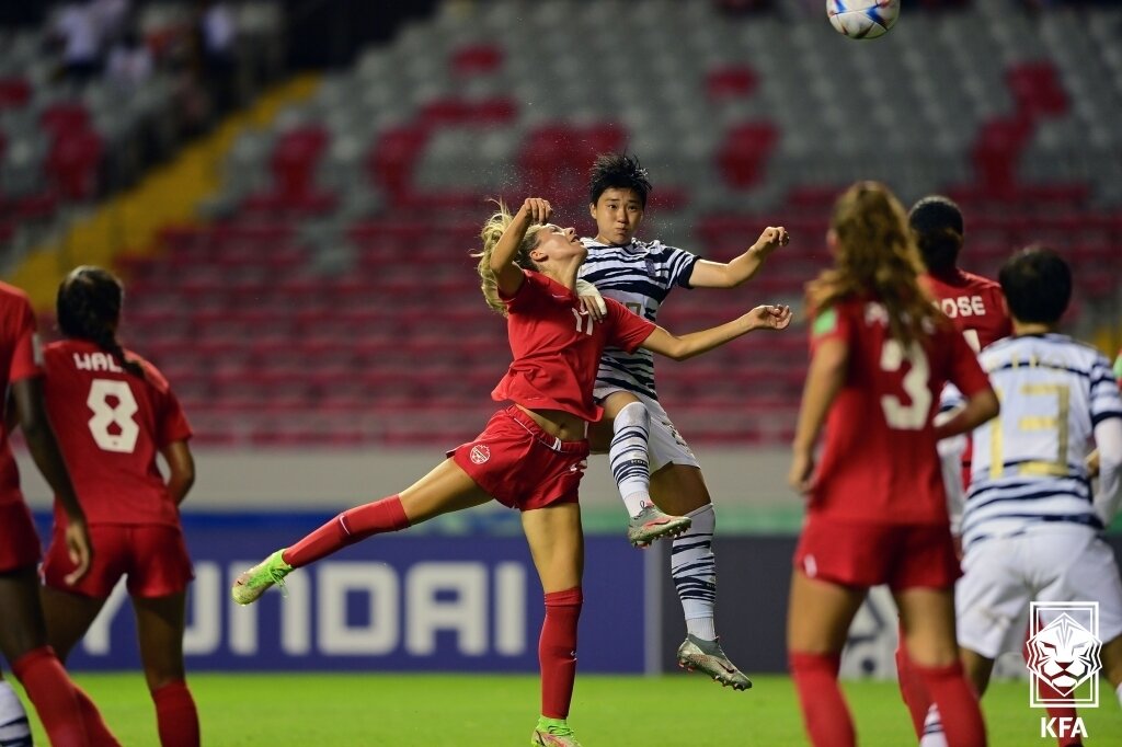 본문 이미지 - 한국 여자 U20 대표팀&#40;대한축구협회 제공&#41;  