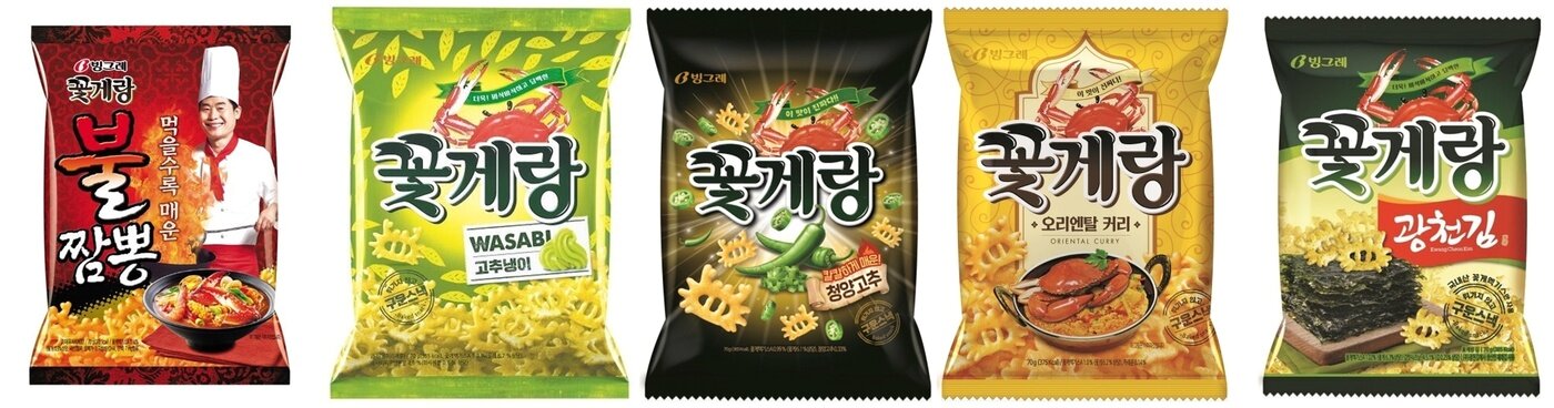 본문 이미지 - 빙그레 꽃게랑