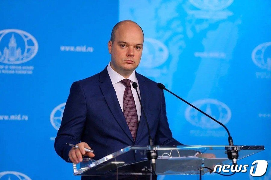 본문 이미지 - 이반 네차예프 러시아 외무부 대변인. 주뉴질랜드 러시아 대사관 페이스북.