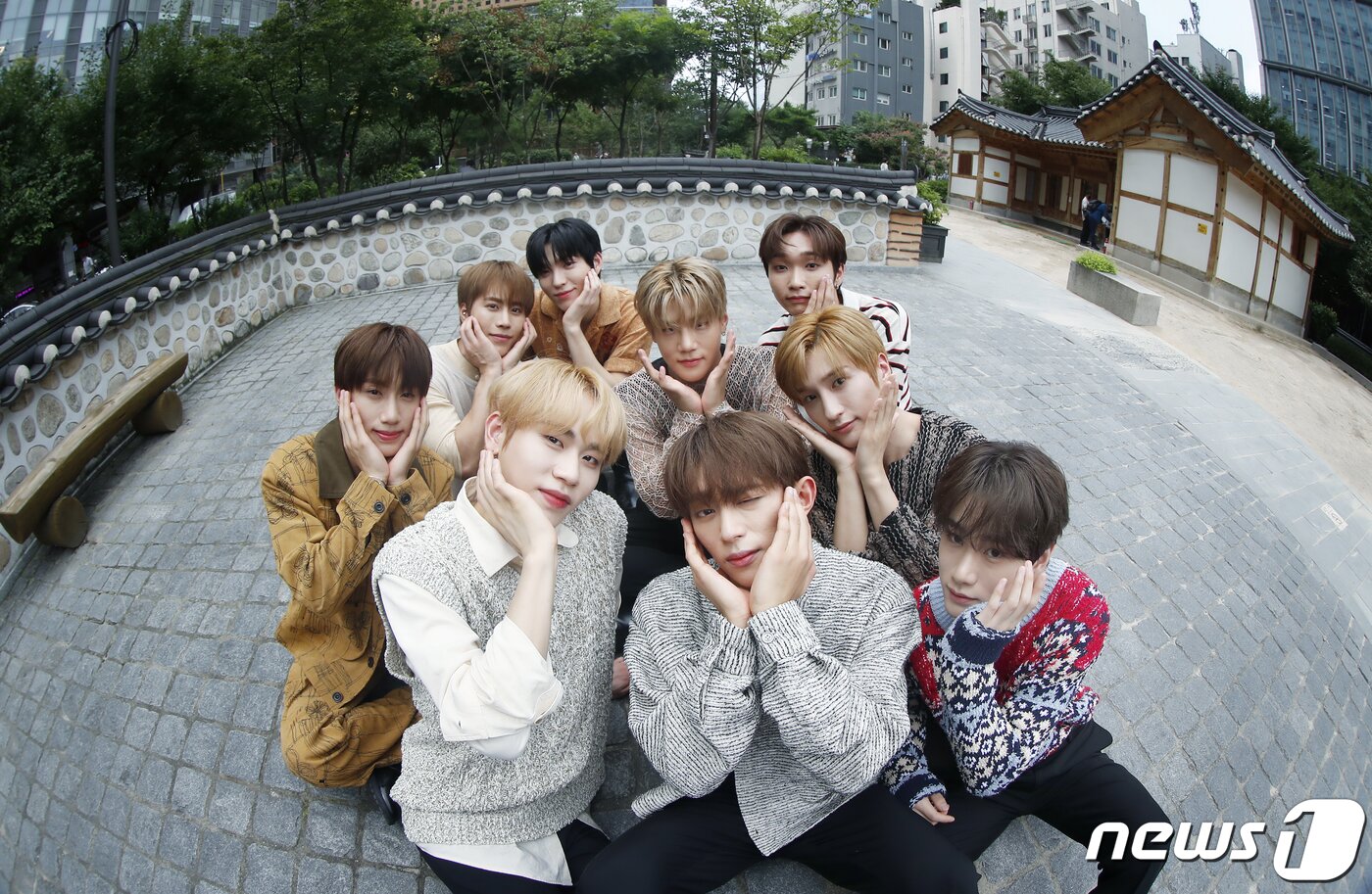 본문 이미지 - 서울 종로 홍보관, 그룹 다크비 GK, D1, 이찬, 유쿠, 준서, 룬, 해리준, 희찬, 테오 인터뷰. 2022.8.18/뉴스1 ⓒ News1 권현진 기자