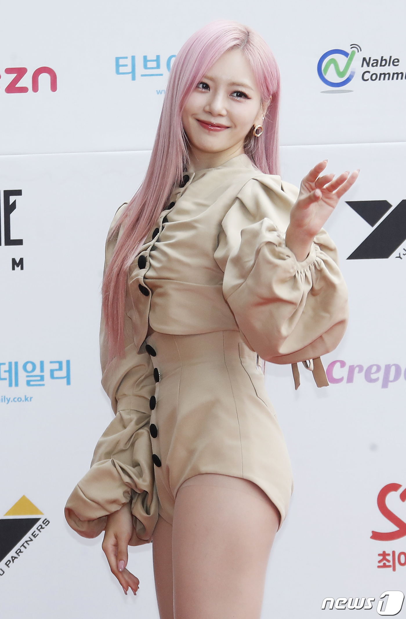 (서울=뉴스1) 권현진 기자 = 드림캐쳐 지유가 25일 서울 송파구 학생체육관에서 열린 '2022 K 글로벌 하트 드림 어워즈(2022 K GLOBAL HEART DREAM AWA …
