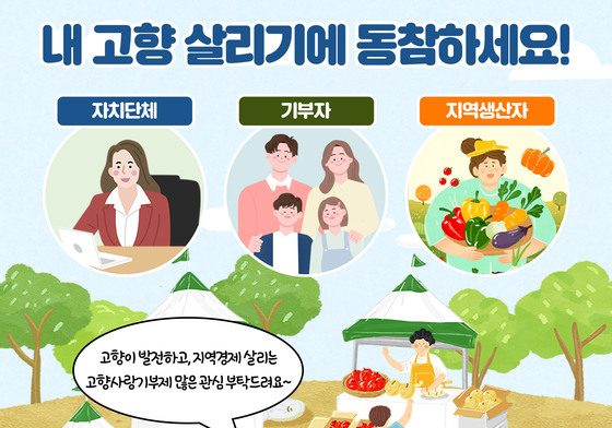 광주시, 고향사랑기부 답례품 공급업체 추가 모집