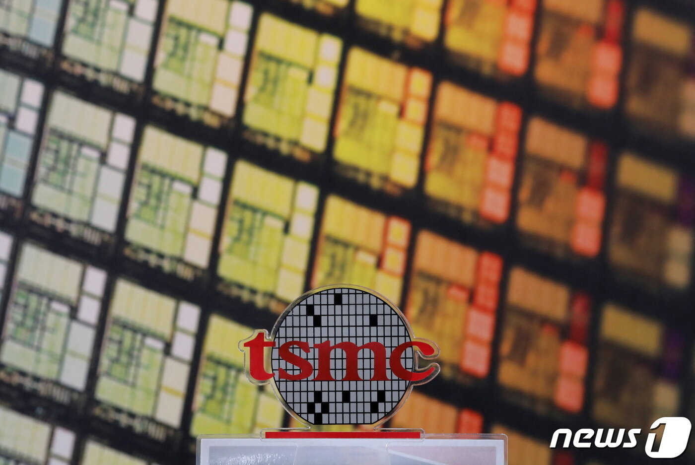 세계 최대 파운드리 업체인 대만의 TSMC 로고. ⓒ 로이터=뉴스1 ⓒ News1 최서윤 기자