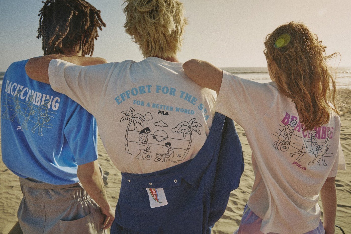 본문 이미지 - 휠라 '비치코밍 컬렉션'(휠라 제공).ⓒ 뉴스1