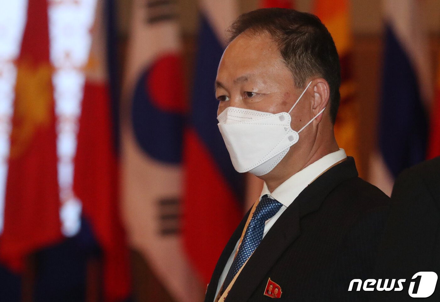 본문 이미지 - 안광일 주아세안대표부 북한대사 겸 주인도네시아대사. 2022.8.5/뉴스1 ⓒ News1 김명섭 기자
