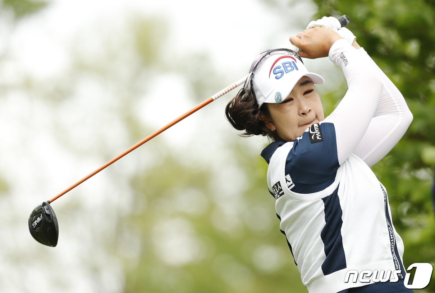 본문 이미지 - 김아림(27·SBI저축은행). ⓒ AFP=뉴스1