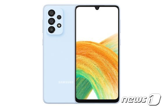본문 이미지 - 삼성전자 갤럭시 A33 제품 사진(삼성전자 제공)