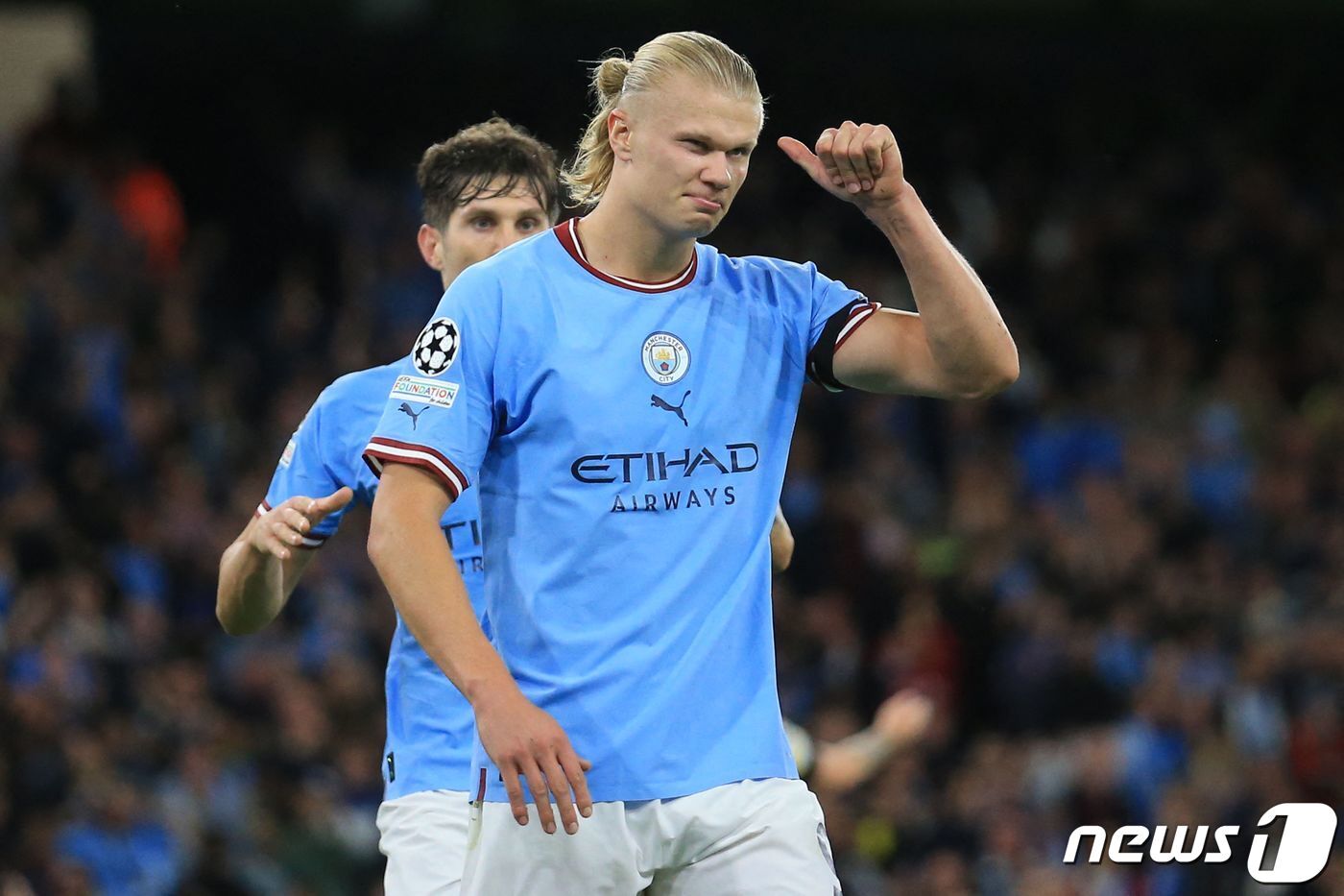 본문 이미지 - 맨체스터 시티 공격수 홀란드 ⓒ AFP=뉴스1