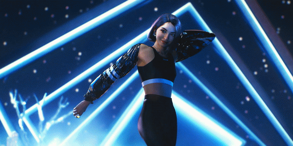 본문 이미지 - 크래프톤 가상인간 '애나'(ANA)의 신곡 'SHINE BRIGHT' 뮤직비디오(애나 공식 유튜브 채널 갈무리)