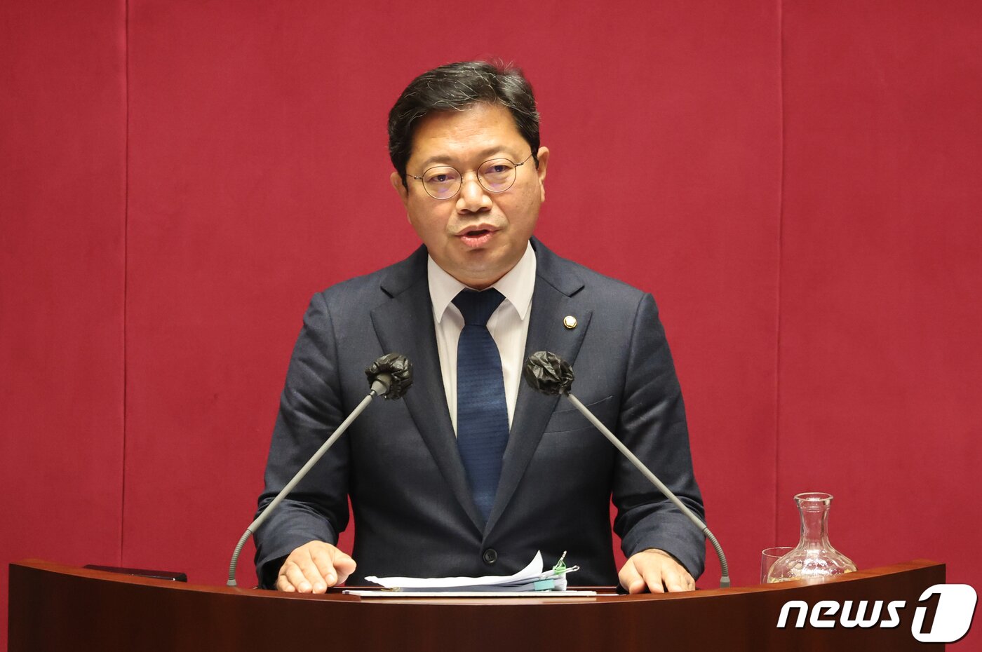 본문 이미지 - 김승원 더불어민주당 의원. (공동취재) ⓒ 뉴스1 허경 기자