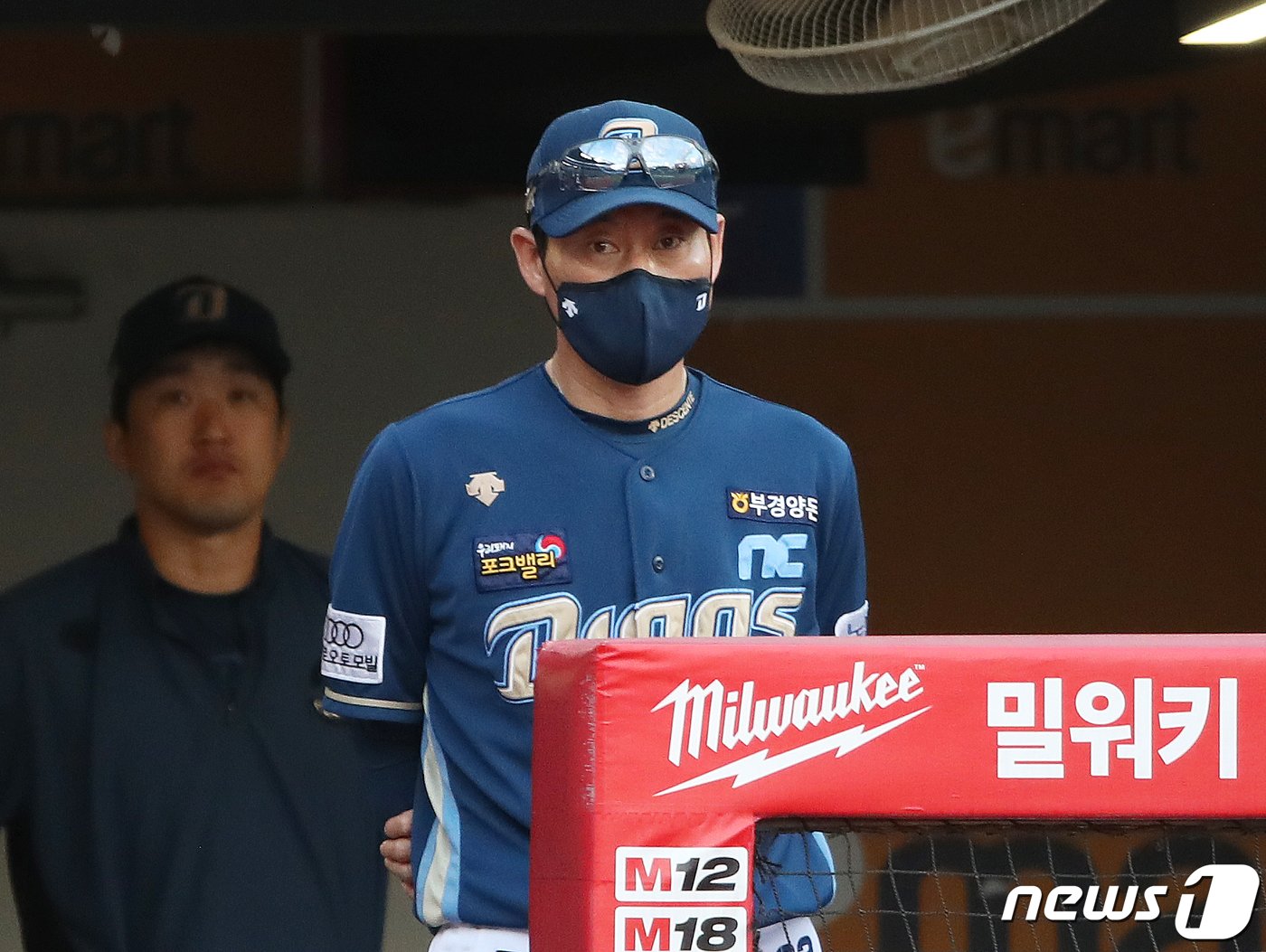 본문 이미지 - NC 다이노스 강인권 감독대행. .2022.9.2/뉴스1 ⓒ News1 송원영 기자