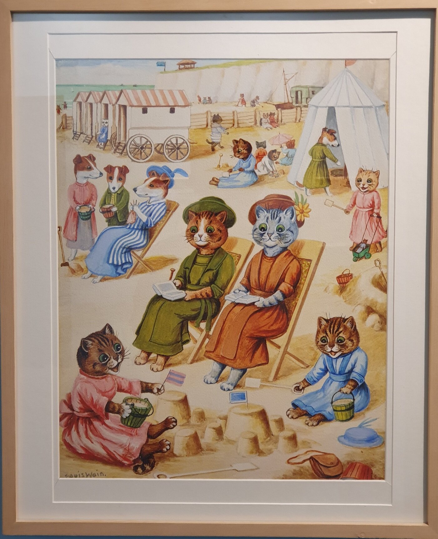 본문 이미지 - 루이스 웨인전 '휴가' / 사진출처=조성관 작가 