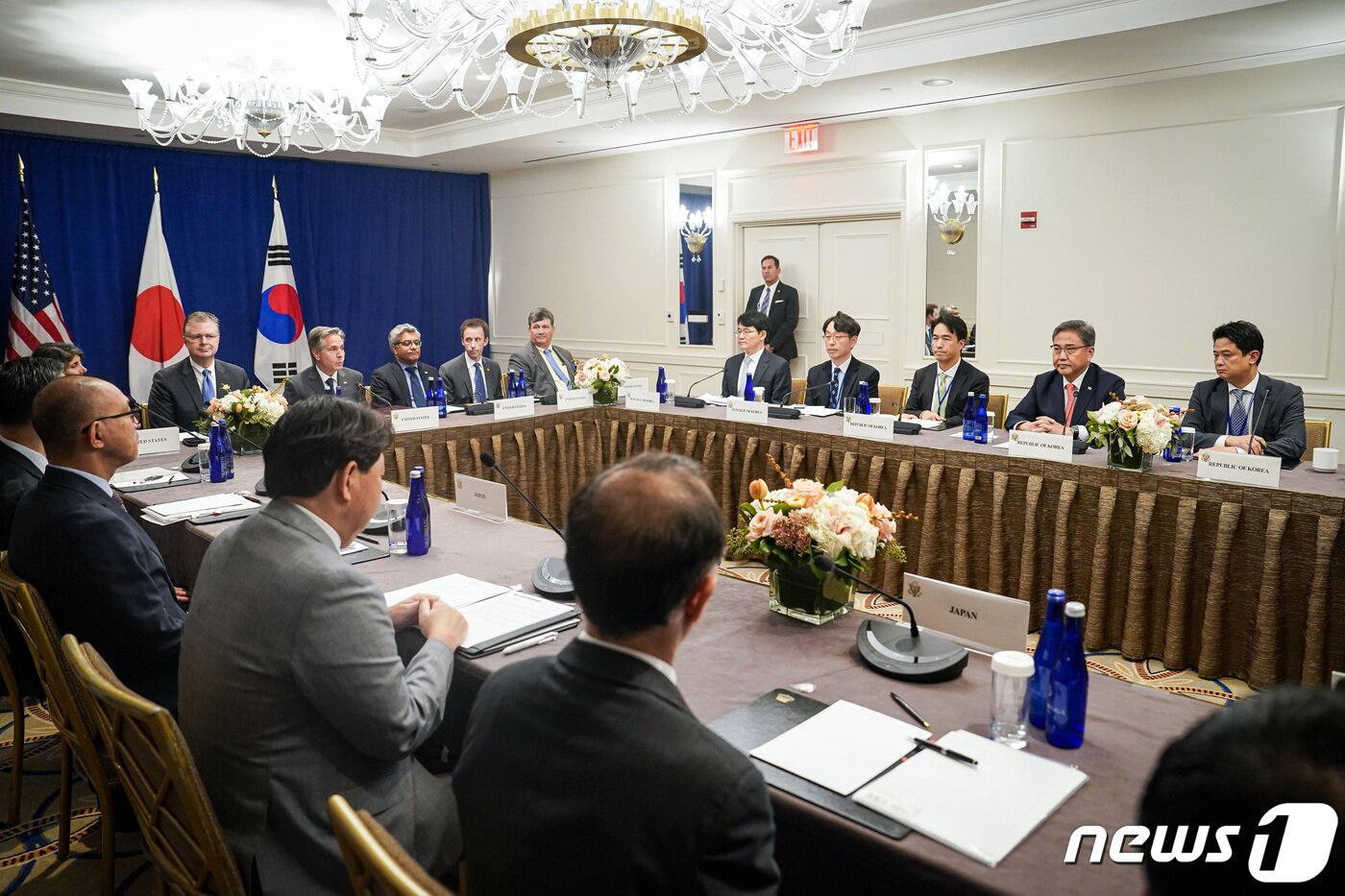 본문 이미지 - 한미일 외교장관회담. (외교부 제공)