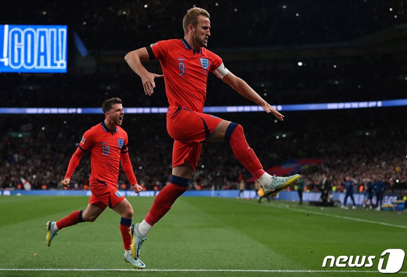 본문 이미지 - 잉글랜드 축구대표팀의 해리 케인 ⓒ AFP=뉴스1