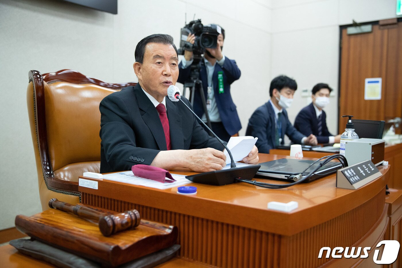 본문 이미지 - 홍문표 국민의힘 의원. 2022.9.29/뉴스1 ⓒ News1 이재명 기자