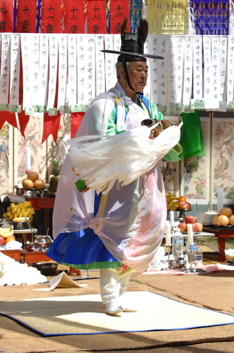 김윤수 보유자. &#40;문화재청 제공&#41;  