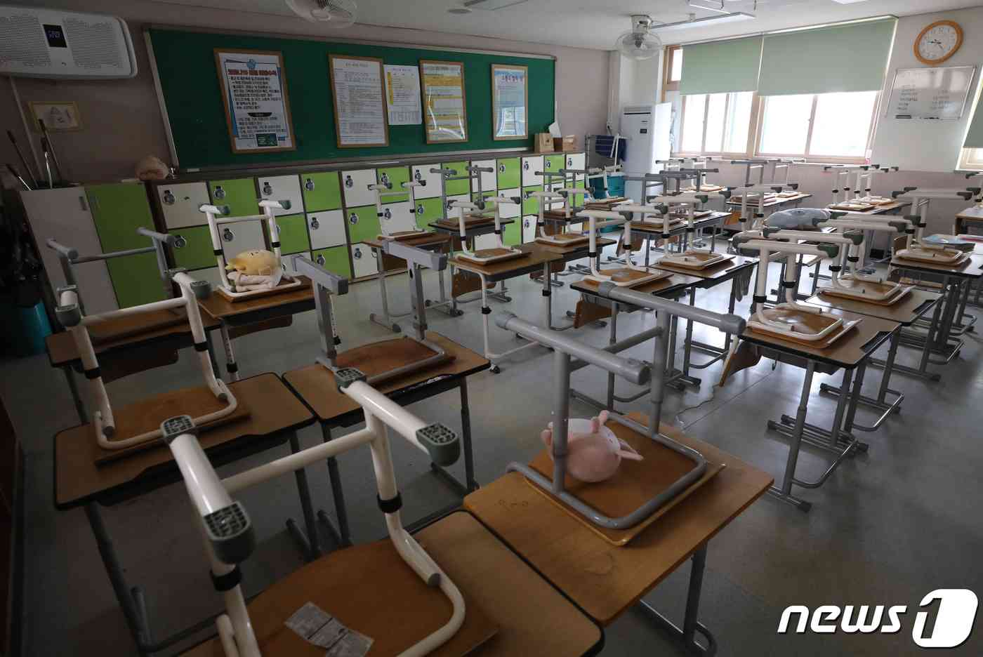 한 교실의 모습. (사진은 기사 내용과 무관함) / 뉴스1 © News1 김영운 기자