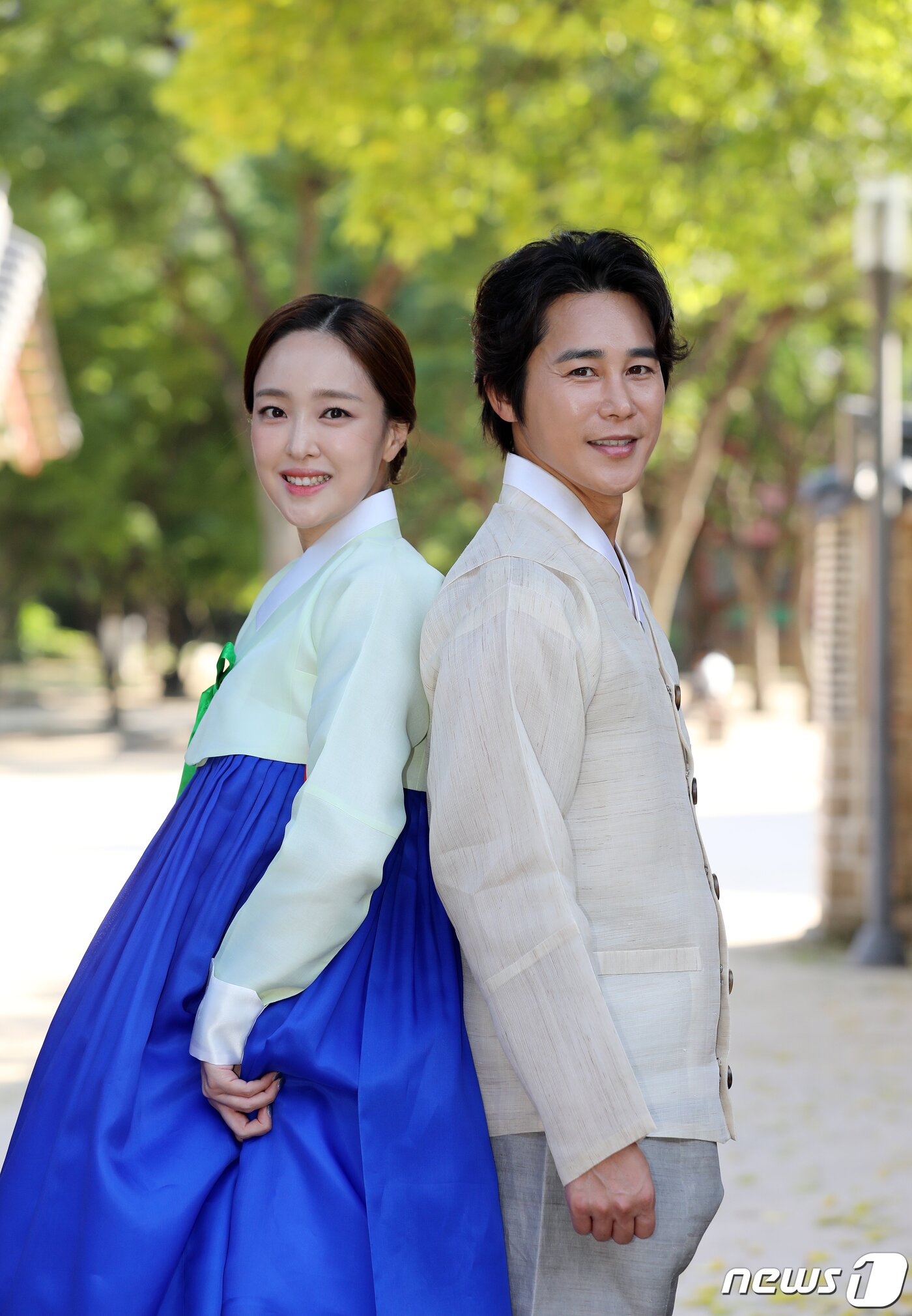 본문 이미지 - 배우 정태우·장인희 부부 ⓒ News1 김진환 기자