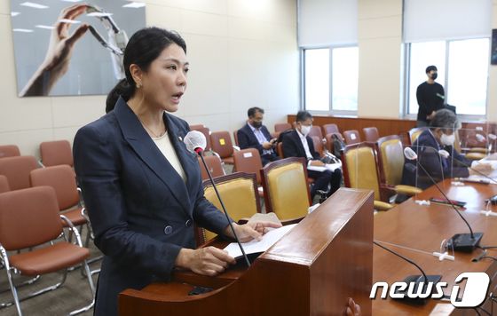 신현영 더불어민주당 의원. (공동취재) 2022.9.7/뉴스1 © News1 이재명 기자