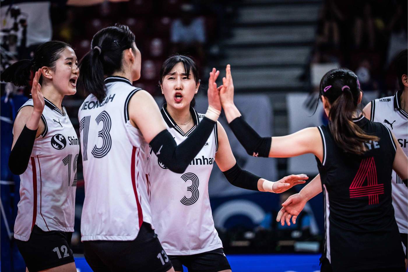 한국 여자배구대표팀 &#40;FIVB 홈페이지&#41;