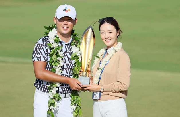 김시우 "결혼 직후 우승한 소니오픈, 이번엔 아들 앞에서 트로피 들 것"