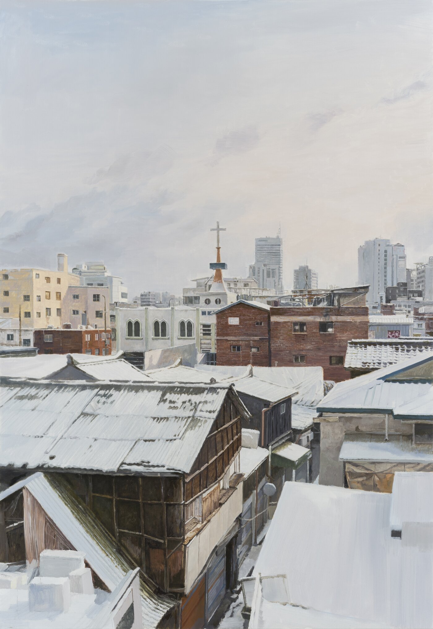  정재호, 마지막 겨울 IV Last winter IV, 2022, 캔버스에 오일, 162 x 112 cm &#40;초이앤초이 제공&#41;