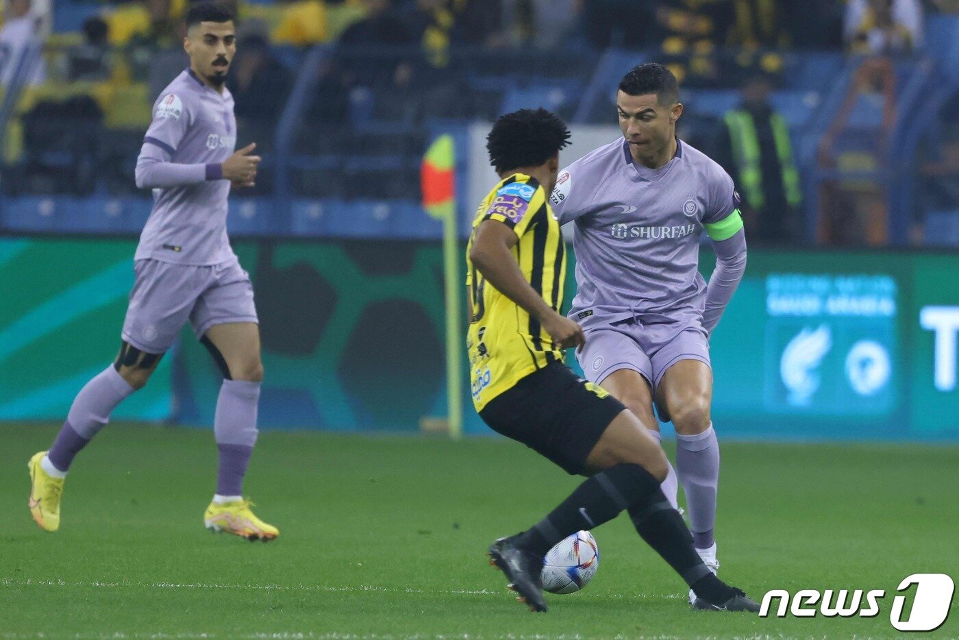 본문 이미지 - 알나스르 공격수 호날두. ⓒ AFP=뉴스1