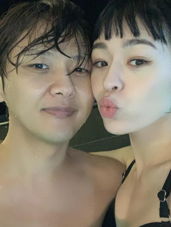 본문 이미지 - 김현성과 모니카(모니카 SNS)