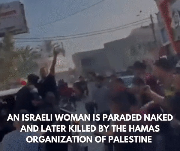 본문 이미지 - 샤니 루크를 납치중인 하마스 대원의 모습. SNS 갈무리