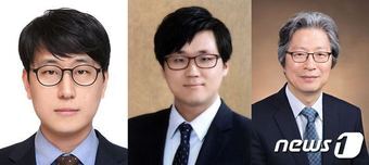 본문 이미지 - 왼쪽부터 기초과학연구원 김영찬 연구원, 안지훈 선임연구원, 고규영 혈관연구단장. /뉴스1