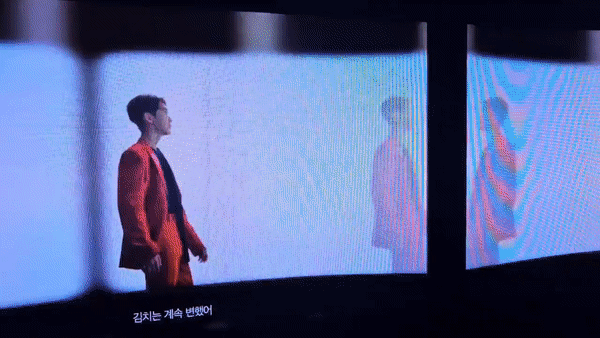 본문 이미지 - 세븐틴 맴버 호시가 나오는 종가의 매니페스토 필름.ⓒ 뉴스1/문혜원 기자