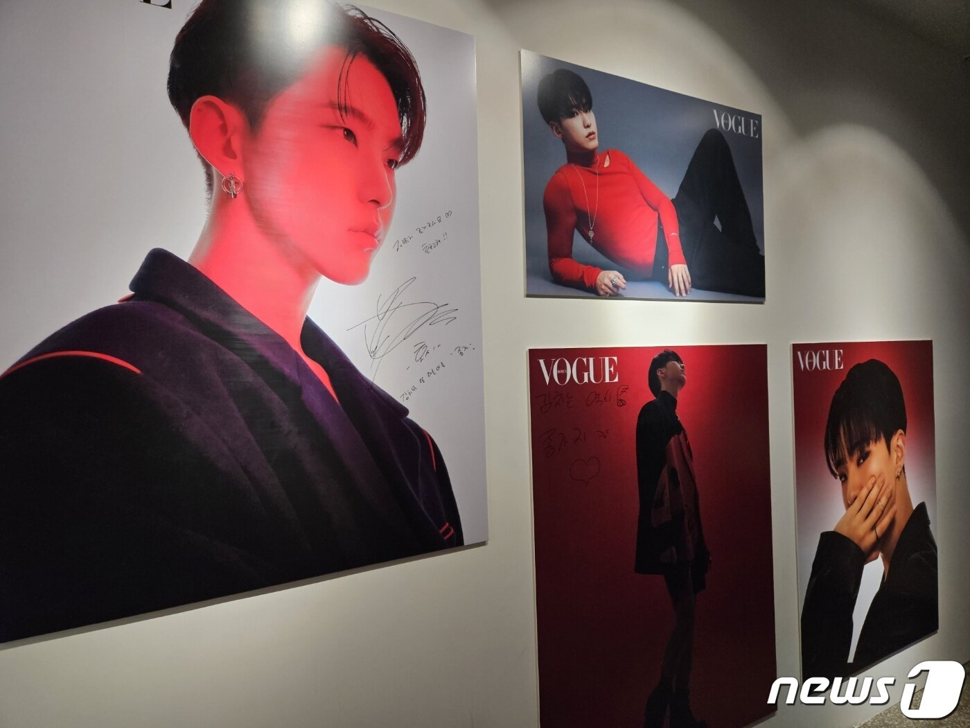 본문 이미지 - 세븐틴 맴버 호시와 패션 매거진 보그 코리아가 함께한 화보.ⓒ 뉴스1/문혜원 기자