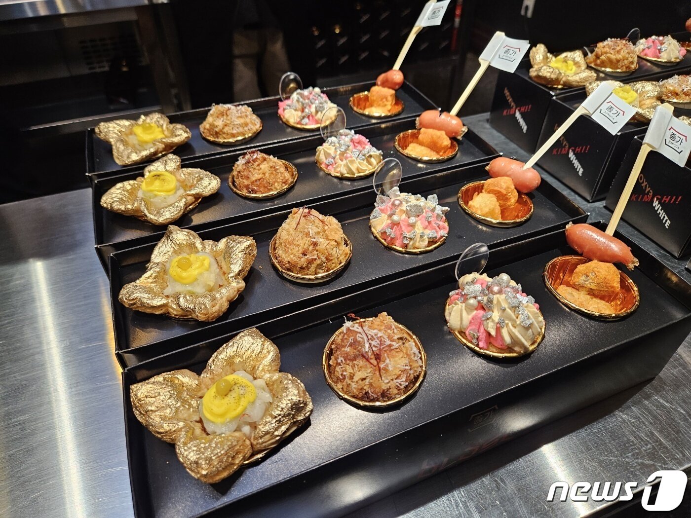 본문 이미지 - 미식존에서 제공하는 김치 활용 메뉴 4종.ⓒ 뉴스1/문혜원 기자.