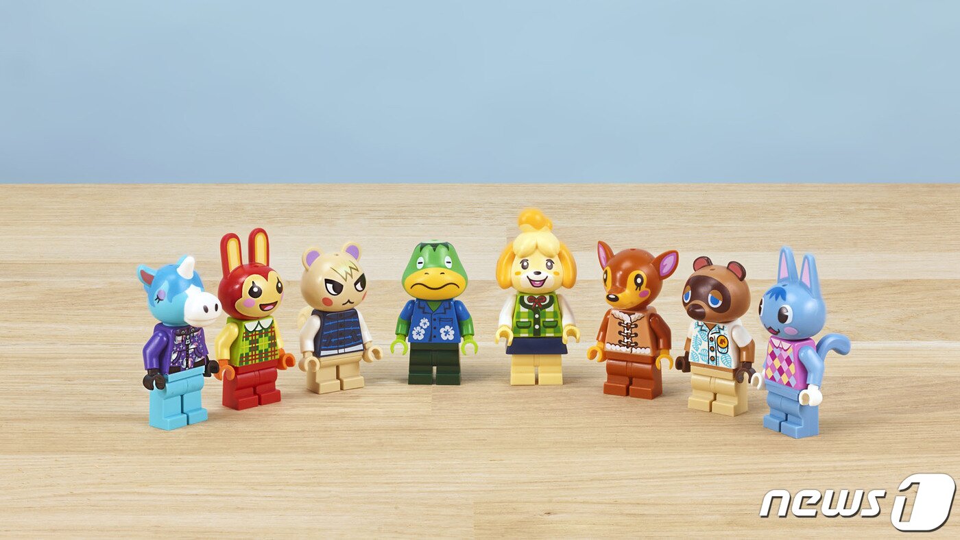 본문 이미지 -  레고그룹 '레고 동물의 숲' 시리즈 미니피겨(레고그룹 제공)