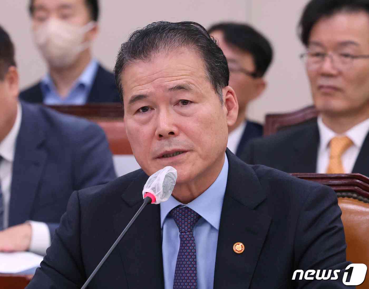 김영호 통일부 장관./뉴스1 © News1 송원영 기자