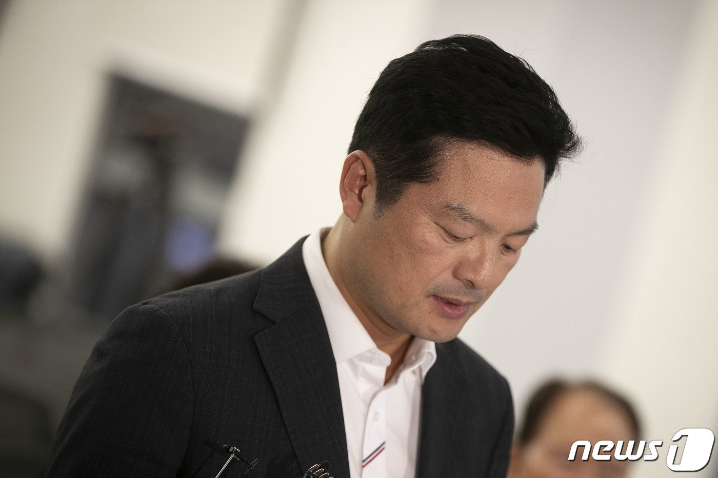 본문 이미지 - 김태우 전 서울 강서구청장. (공동취재) 2023.10.12/뉴스1 ⓒ News1 김진환 기자