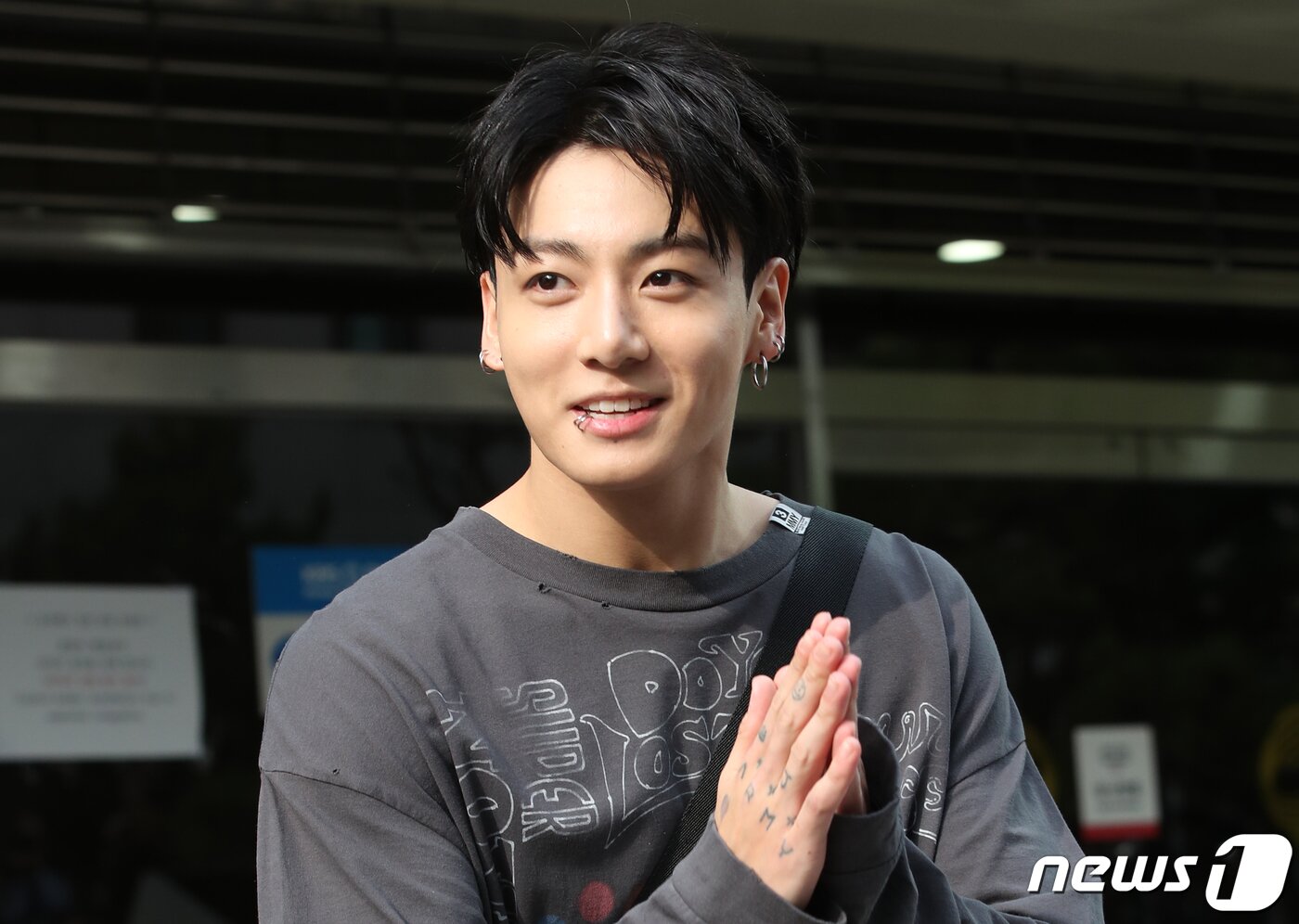 본문 이미지 - 그룹 방탄소년단&#40;BTS&#41; 정국 ⓒ News1 권현진 기자