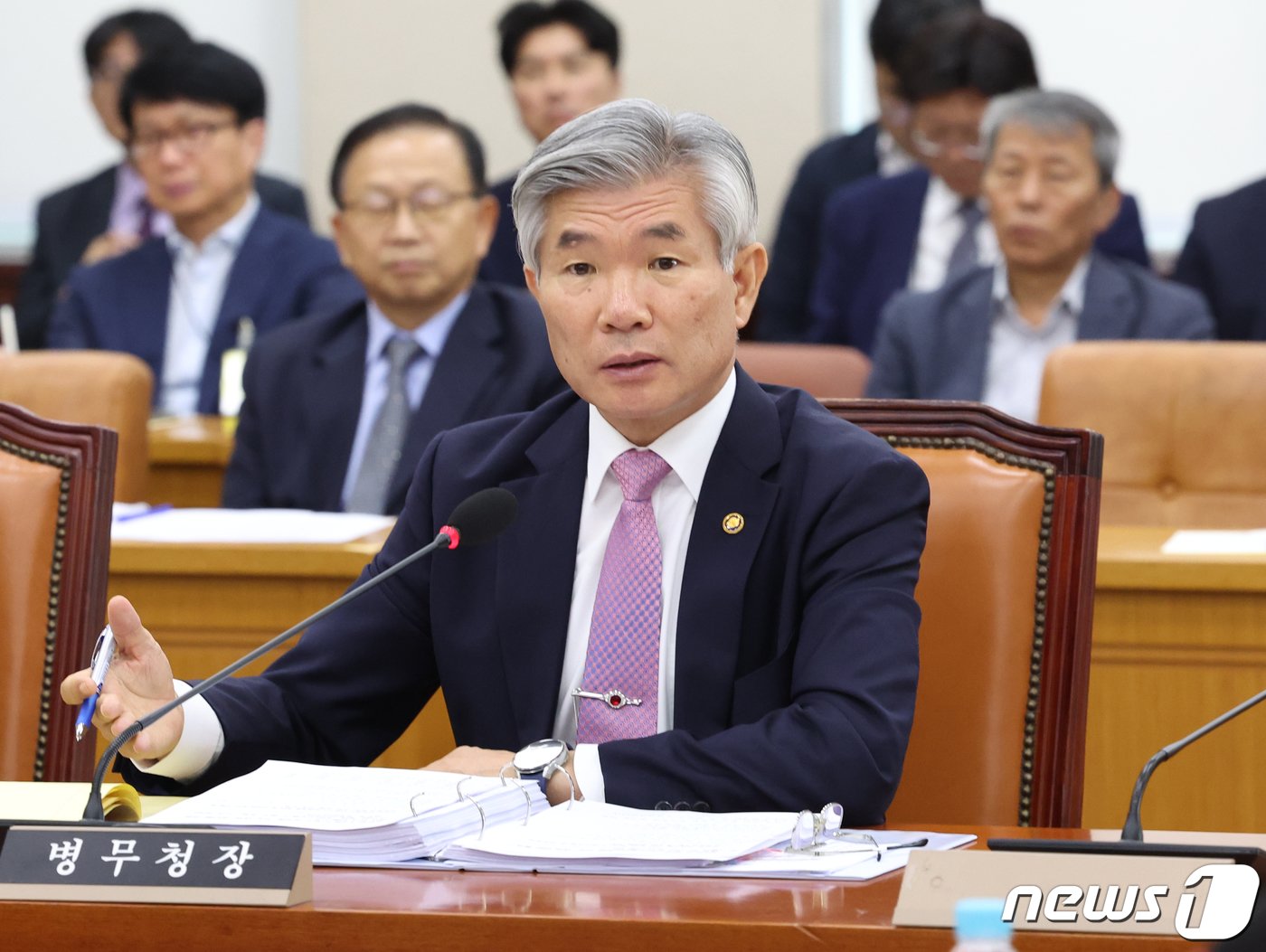 본문 이미지 - 이기식 병무청장. 2023.10.13/뉴스1 ⓒ News1 송원영 기자