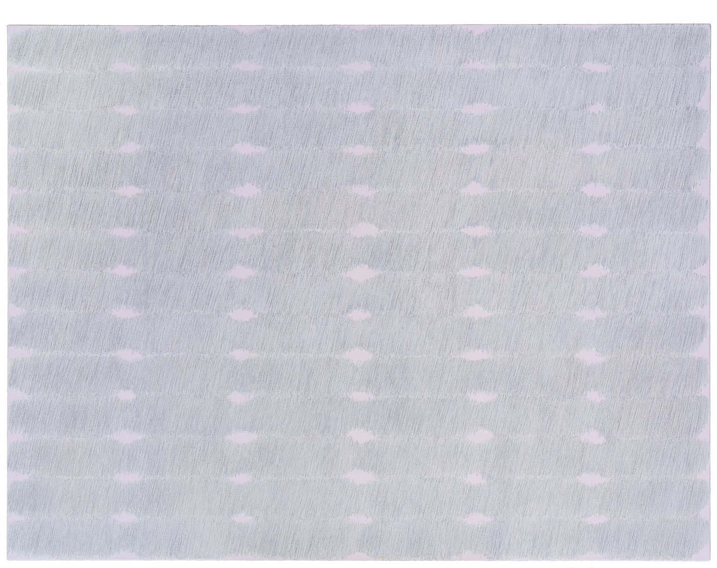 본문 이미지 - 박서보, 묘법(描法).(&Eacute;criture No.190227, 2019, 130x170㎝, Pencil and oil on canvas, 국립현대미술관 제공)ⓒ 뉴스1