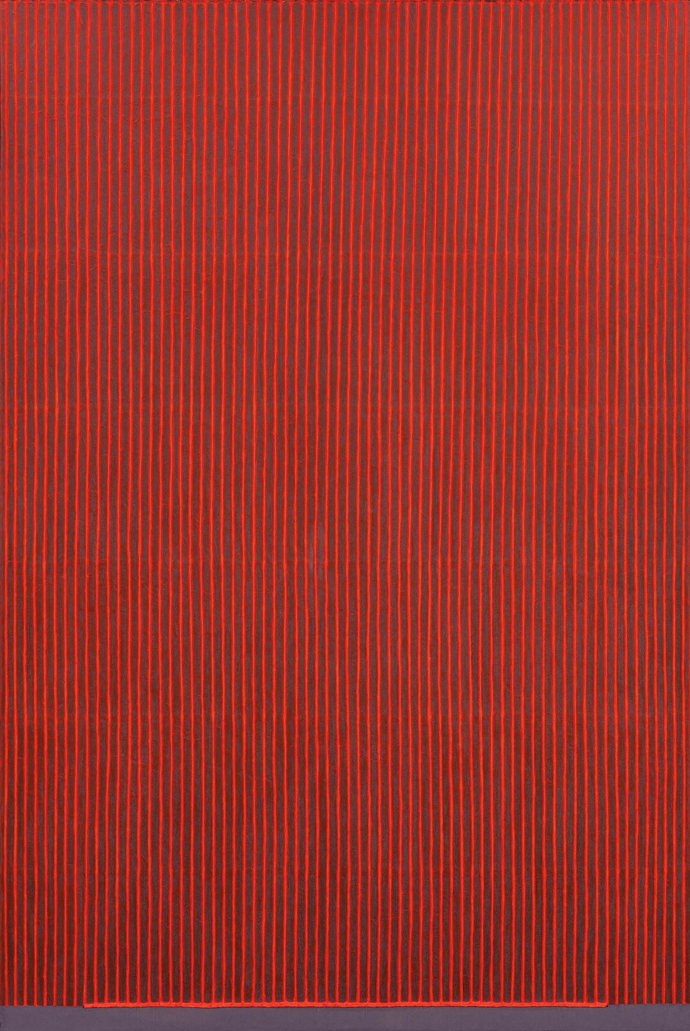 본문 이미지 - 박서보의 '묘법 No. 051025'