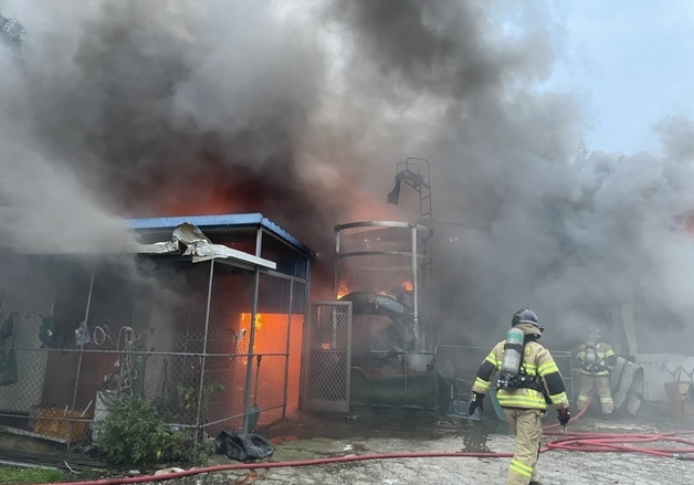 보은소방서, 화재 취약 축산시설 '안전지도' 구축
