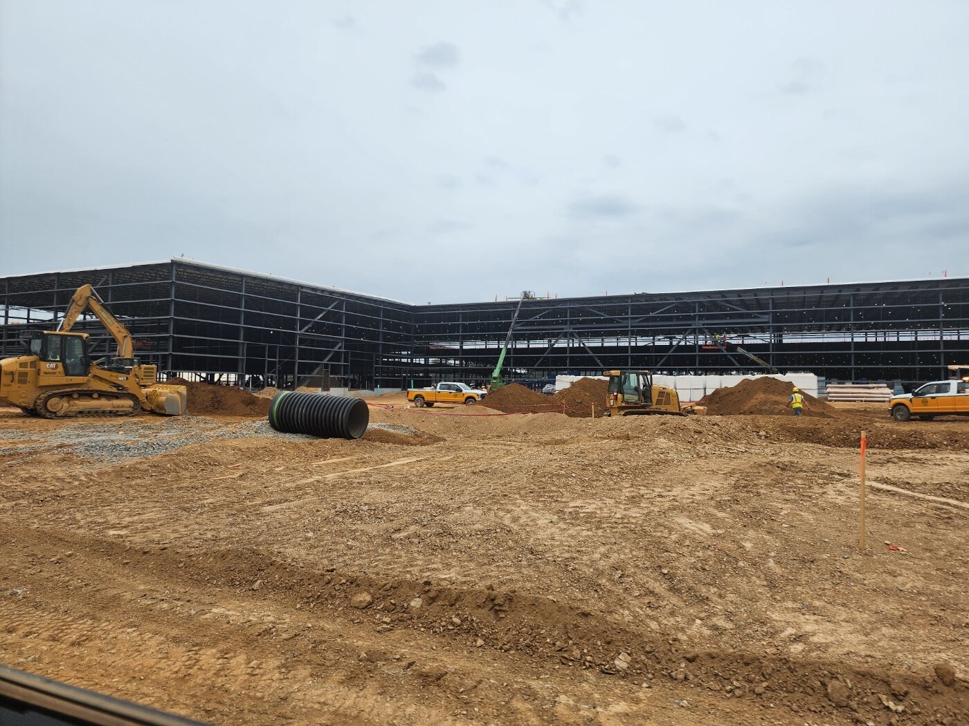 본문 이미지 -  한화솔루션 미국 카터스빌 공장 전경(한화솔루션 제공)