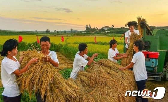 북한, 농업부문 성과 선전…