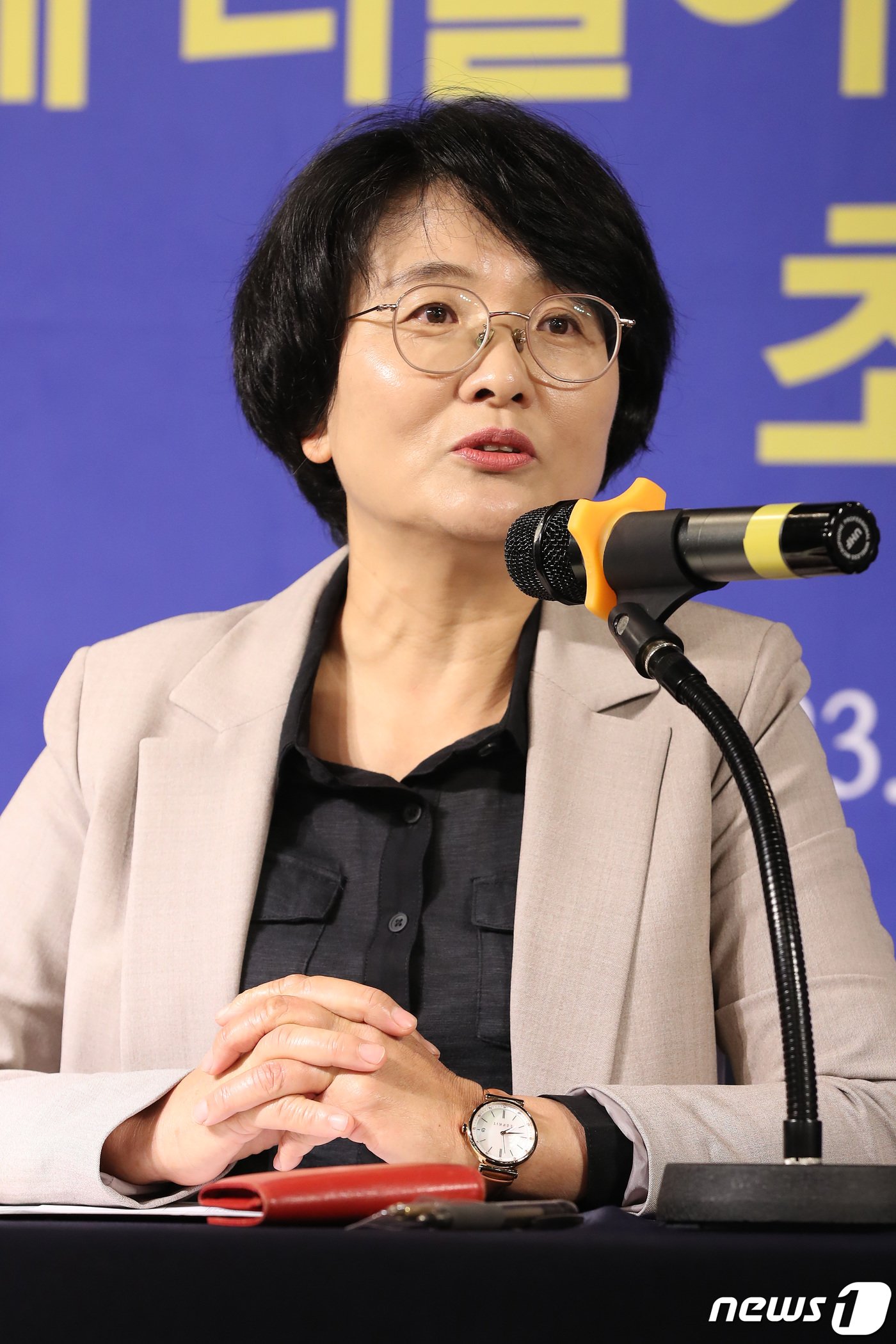 본문 이미지 - 경북 의성에서 농사를 짓다 국회에 입성하는 임미애 더불어민주연합 비례대표 당선인. 뉴스1 ⓒ News1 공정식 기자
