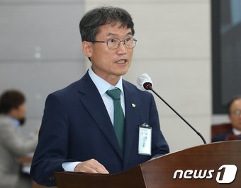 본문 이미지 - 천창수 울산교육감. 2023.10.18/뉴스1 ⓒ News1 조민주 기자