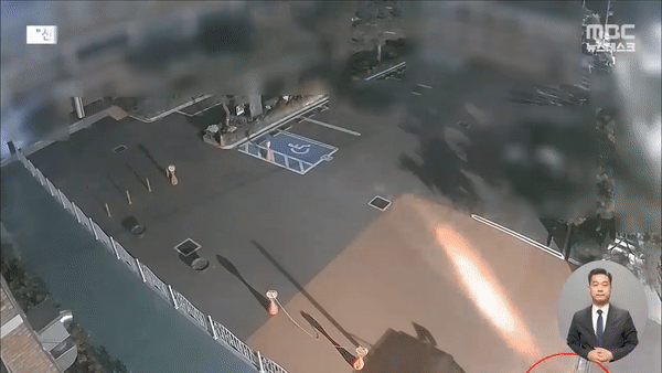 본문 이미지 - 여성을 태우고 초등학교에 들어선 A군은 성폭행을 저지른 후 혼자 달아났다. (MBC 갈무리)