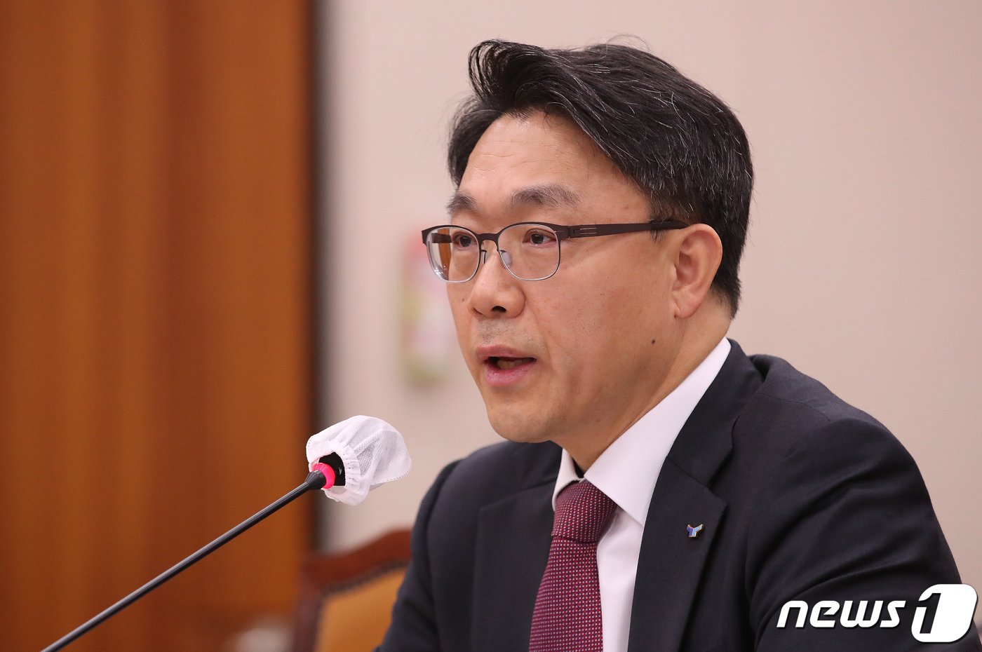 본문 이미지 - 김진욱 고위공직자범죄수사처장이 19일 서울 여의도 국회에서 열린 법제사법위원회 공수처에 대한 국정감사에서 의원들의 질의에 답하고 있다. 2023.10.19/뉴스1 ⓒ News1 임세영 기자