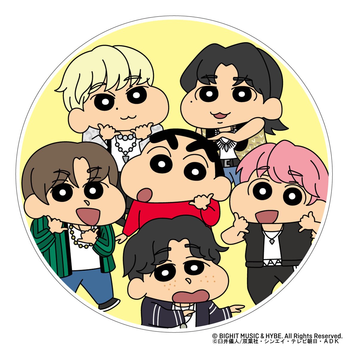 본문 이미지 - 짱구,TXT 컬래버레이션/빅히트 뮤직