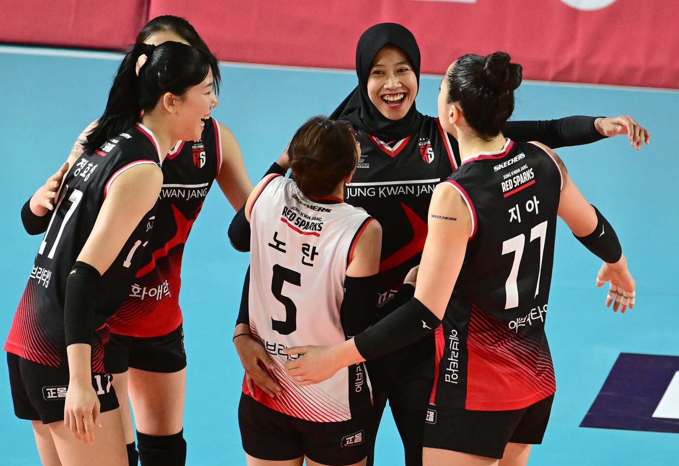 본문 이미지 - 정관장 선수들(KOVO제공) 